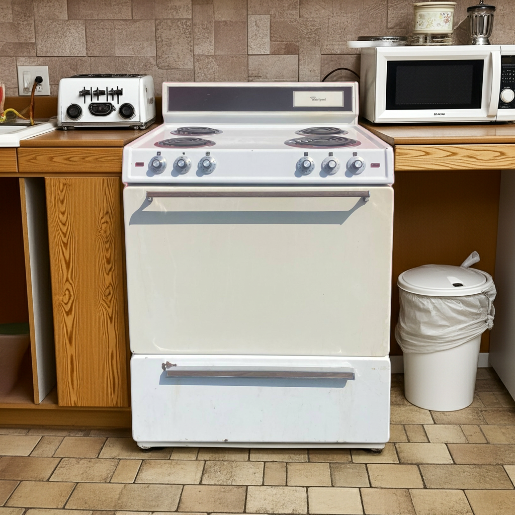 Detailed and Refurbished 30 Inch Electric Stove/Range (Processing Included in Price)