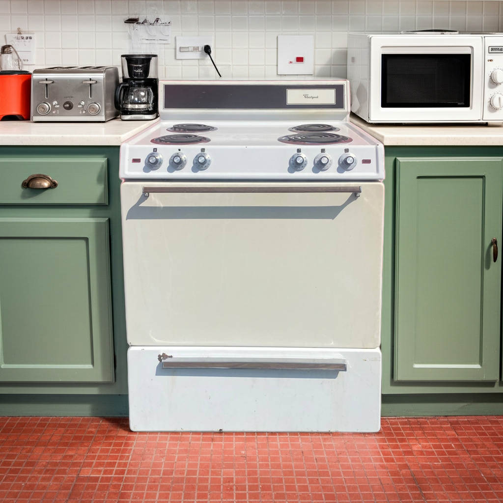 Detailed and Refurbished 30 Inch Electric Stove/Range (Processing Included in Price)